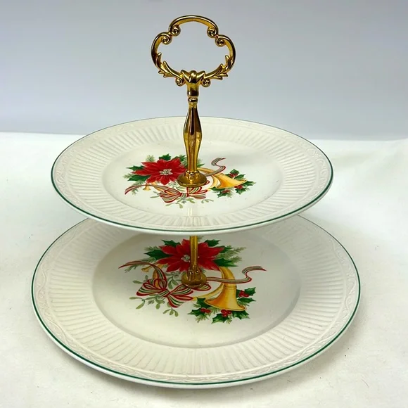 Mikasa Dining Vintage Tier Serving Tray By Mikasa In The